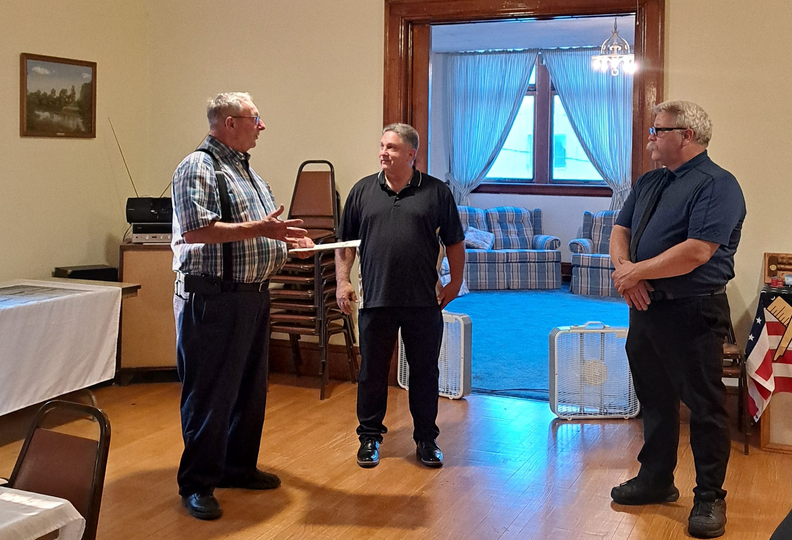 Bro Dave Mills Presented with Endowed Membership